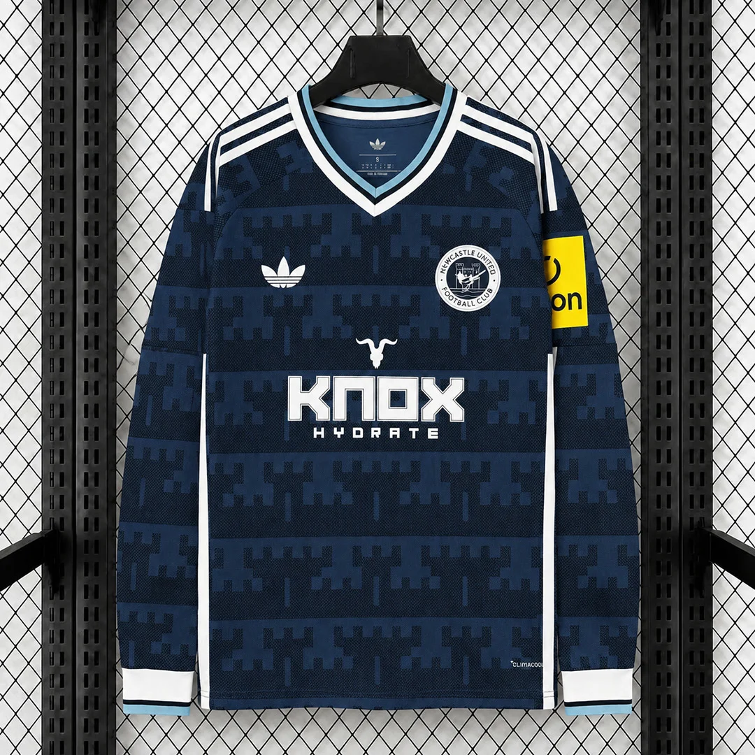 26/27 Newcastle United Away Long Sleeve Soccer Jersey