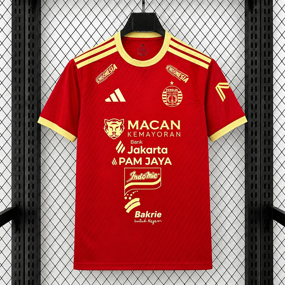 26/27 Persija Jakarta Home Soccer Jersey