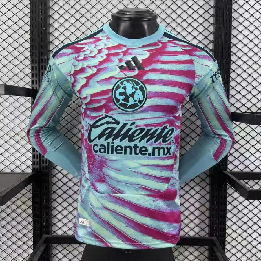 26/27 Club America Goalkeeper 1 Long Sleeve Player Version Soccer Jersey