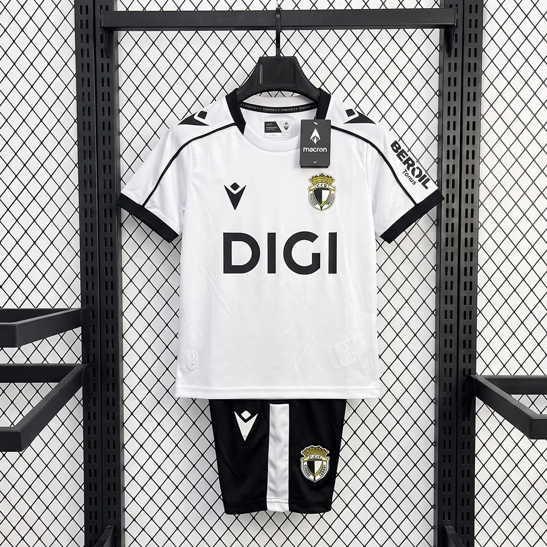 26/27 Burgos CF Home Kids Soccer Jersey