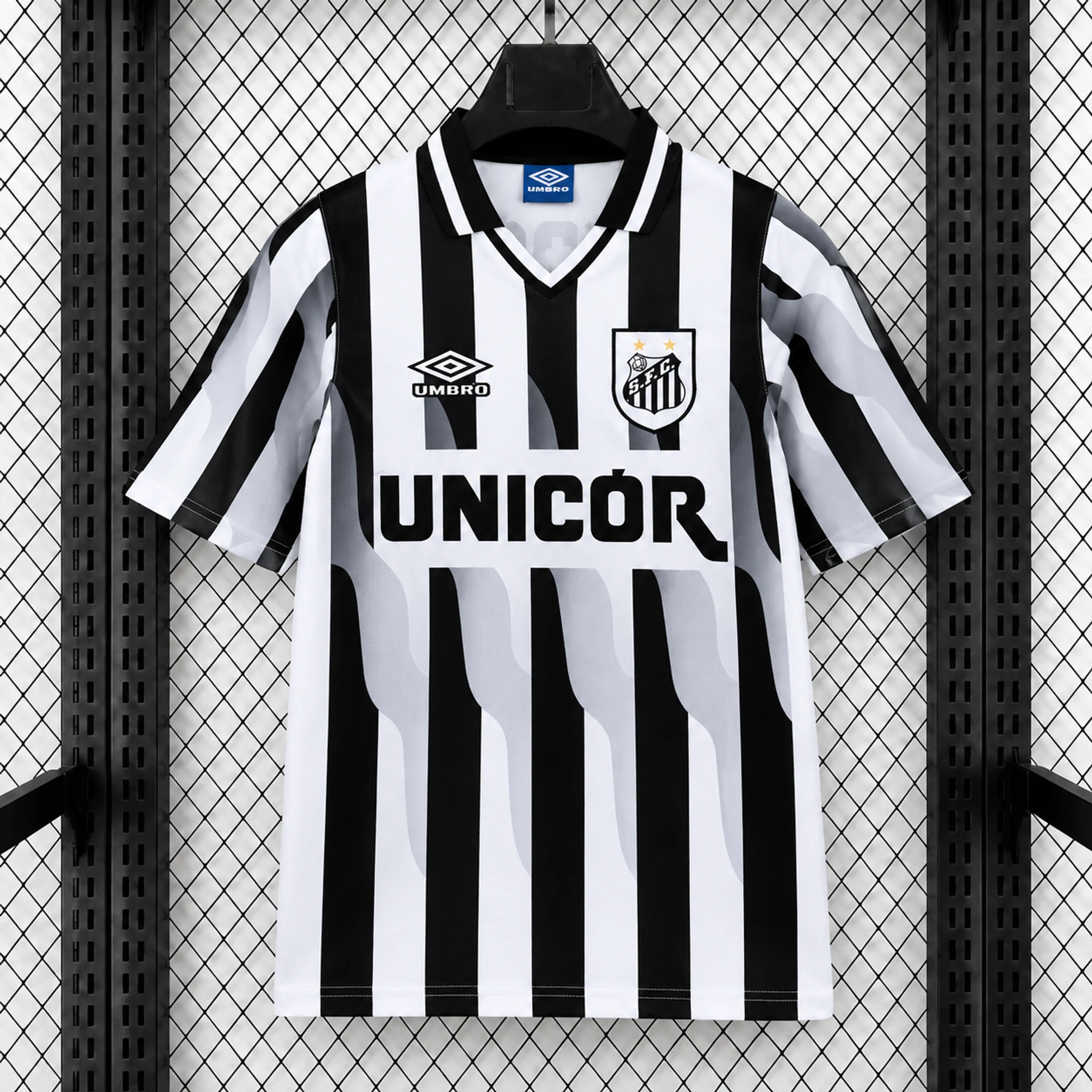1998 Santos Away Retro Soccer Jersey