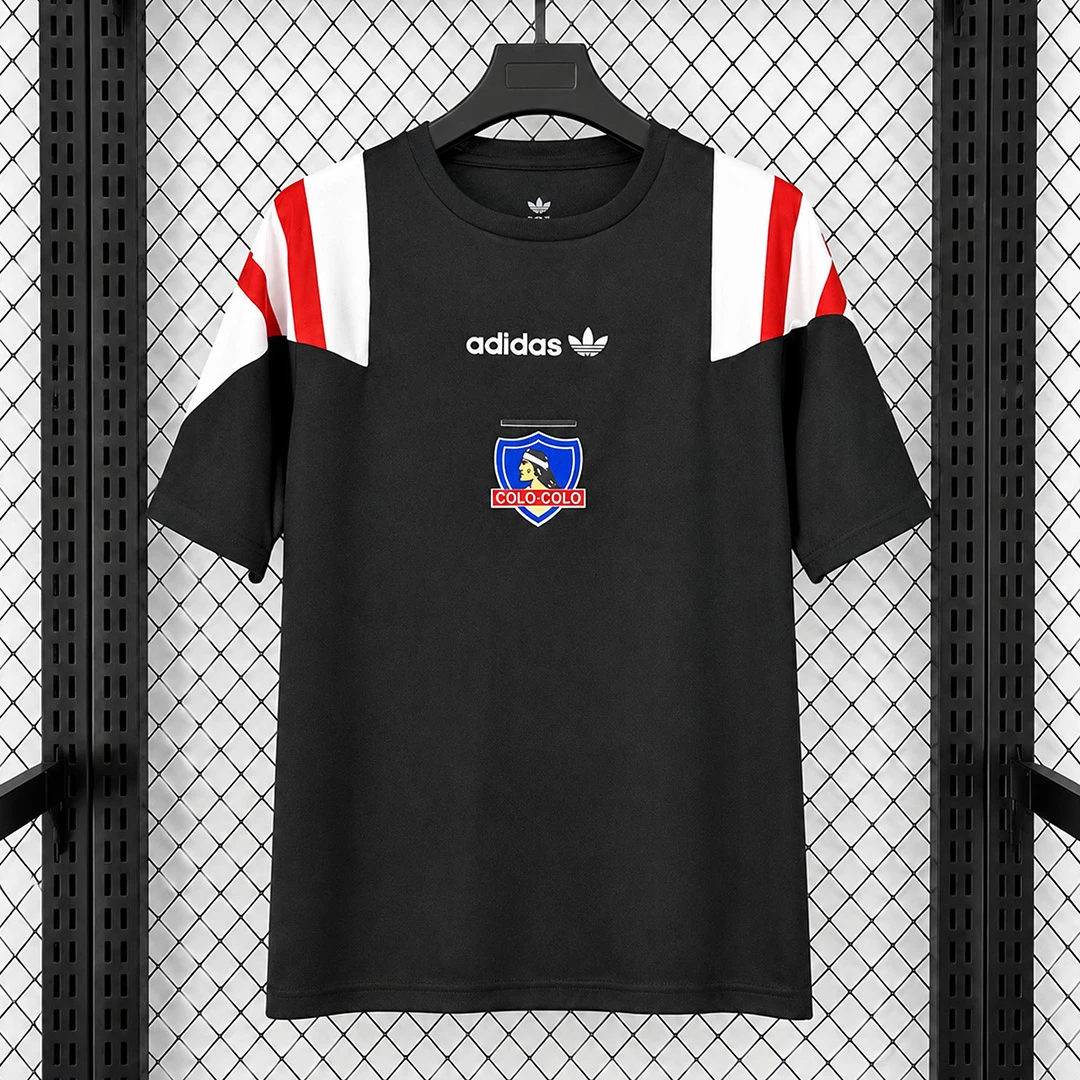 2026 Colo-Colo EQT Black Soccer Jersey