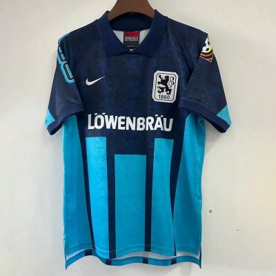 96/97 1860 Munchen Away Retro Soccer Jersey