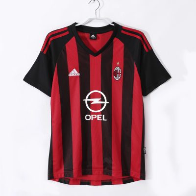 02/03 AC Milan Home Retro Soccer Jersey
