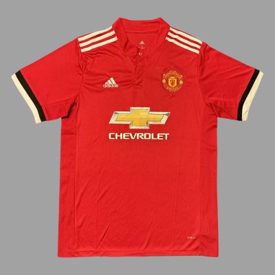 17/18 Manchester United Home Retro Soccer Jersey