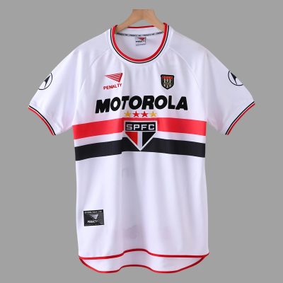 2000 Sao Paulo Home Retro Soccer Jersey