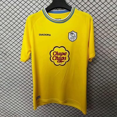 01/02 Sheffield Wednesday Away Retro Soccer Jersey