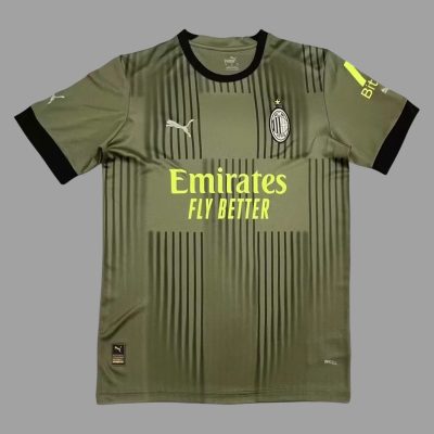 22/23 AC Milan Third Retro Soccer Jersey