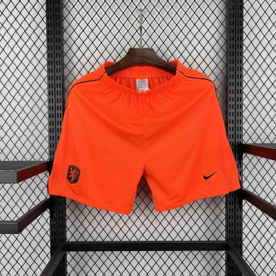 2026 Netherlands Orange Soccer Shorts