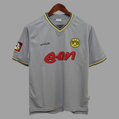 00/01 Dortmund Away Retro Soccer Jersey