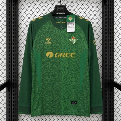 26/27 Real Betis Away Long Sleeve Soccer Jersey