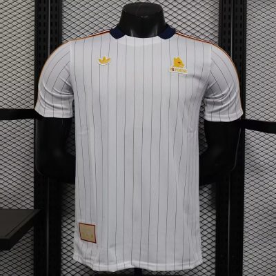 25/26 Roma Terrace Icons White Shirt