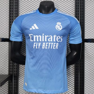 25/26 Real Madrid Goalkeeper 4 Player Version Soccer Jersey