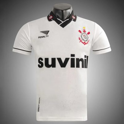 1996 Corinthians Home Retro Soccer Jersey