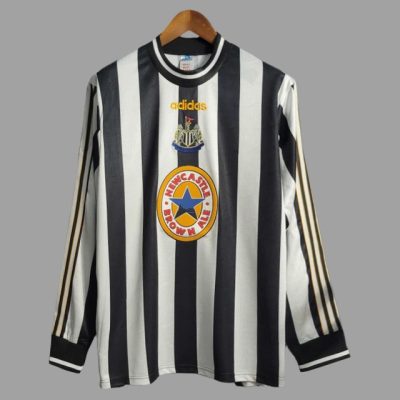 97/99 Newcastle United Home Long Sleeve Retro Soccer Jersey