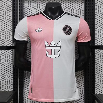 25/26 Inter Miami Specail Version Pink White Soccer Jersey