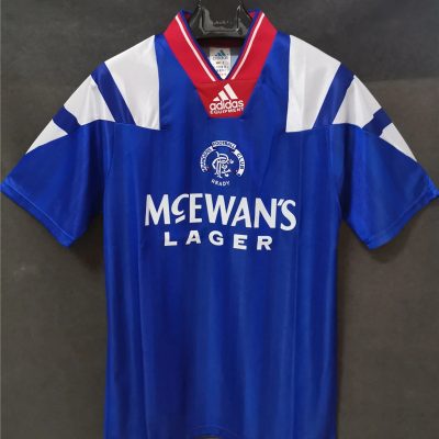 92-94 Rangers home blue