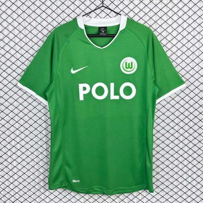 08/09 Wolfsburg Home Retro Soccer Jersey