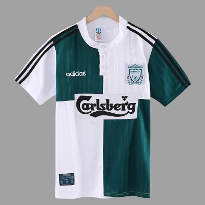 95/96 Liverpool Away Retro Soccer Jersey