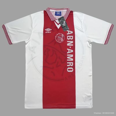 95/96 Ajax Home Retro Soccer Jersey