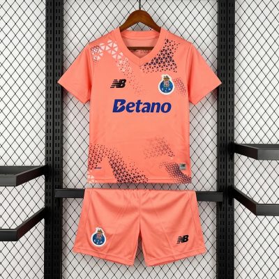 26/27 Porto Goalkeeper Away Kids Soccer Jersey