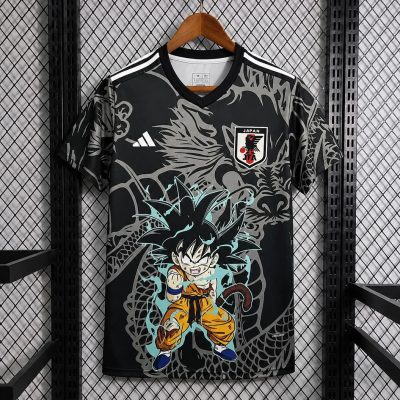 2026 Japan x Goku Son Black Soccer Jersey
