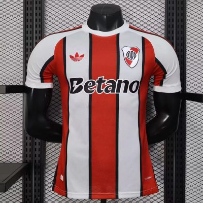 2025 River Plate Away 2 Player Version Soccer Jersey