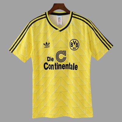 88/89 Dortmund Home Retro Soccer Jersey