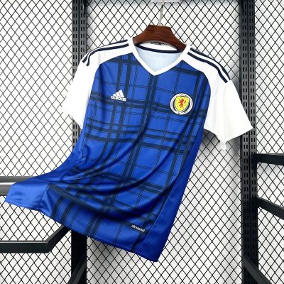 2016 Scotland Home Retro Soccer Jersey