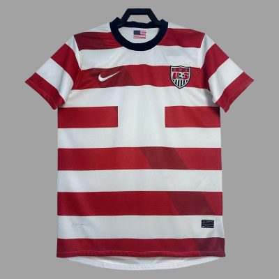2012 USA Home Waldo Retro Soccer Jersey