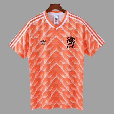 1988 Netherlands Home Retro Soccer Jersey