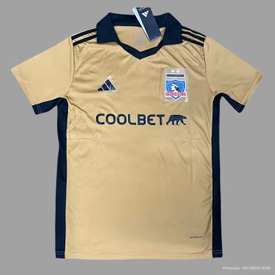 24/25 Colo Colo third golden soccer jersey