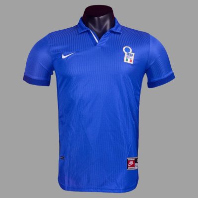1998 Italy Home Retro Soccer Jersey