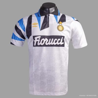 92/93 Inter Milan Away Retro Soccer Jersey