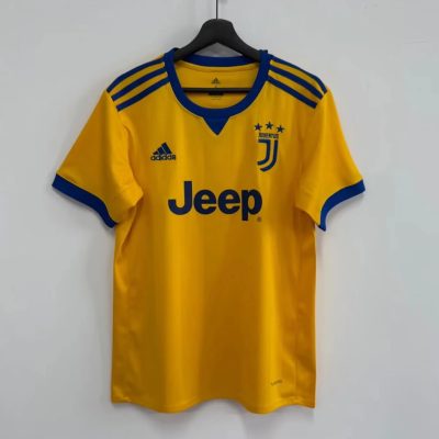 17/18 Juventus Away Retro Soccer Jersey