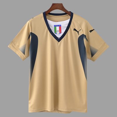 2006 Italy Goalkeeper Retro Soccer Jersey