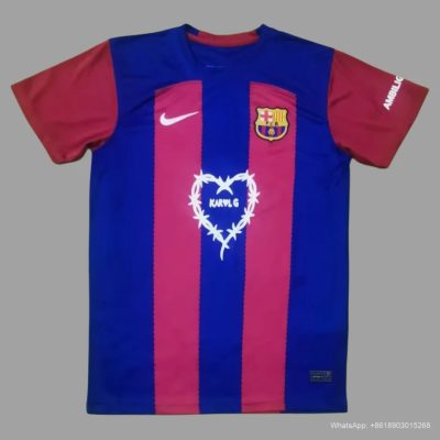 23/24 Barcelona Karol G home soccer jersey