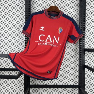00/01 Osasuna Home Retro Soccer Jersey