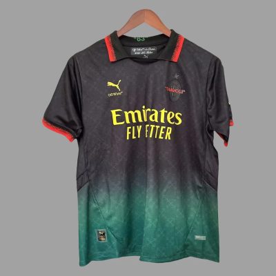 24/25 AC Milan Fourth Green Soccer Jersey