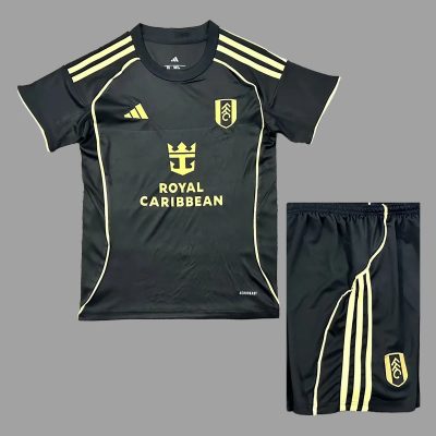 25/26 Fulham Third Kids Soccer Jersey Size 16-28