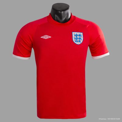 2010 England Away Retro Soccer Jersey