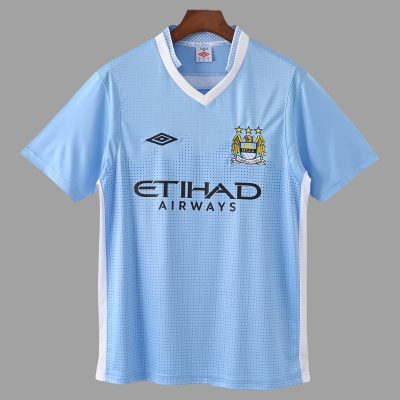 11/12 Manchester City Home Retro Soccer Jersey