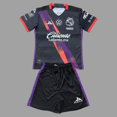 25/26 Puebla Away Kids Soccer Jersey Size 16-28