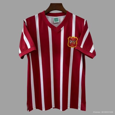 55/61 Manchester City Away Retro Soccer Jersey