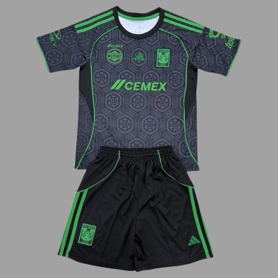25/26 Tigres UANL Third Kids Soccer Jersey Size 16-28