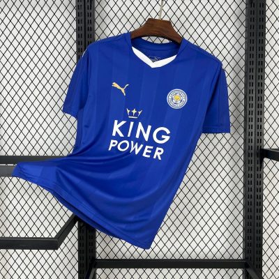 15/16 Leicester City Home Retro Soccer Jersey