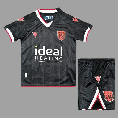 25/26 West Bromwich Third Kids Soccer Jersey Size 16-28