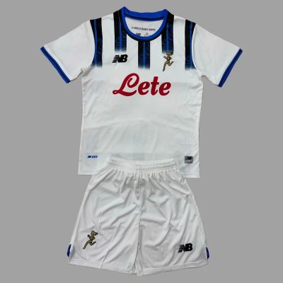 25/26 Atalanta Away Kids Soccer Jersey Size 16-28