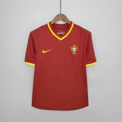 2000 Portugal Home Retro Soccer Jersey