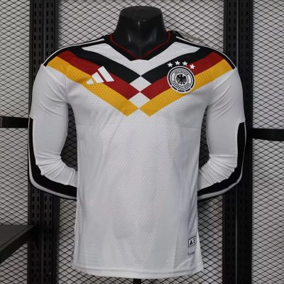 2026 Germany Home Long Sleeve Player Version Soccer Jersey